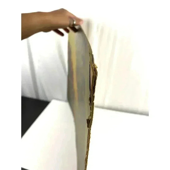 VTG Mid-Century Print Twilight Valley by Kenset 1945 Unframed 24"x28" - Picture 11 of 12